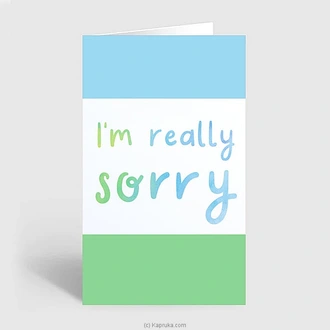 I am really sorry card Buy Greeting Cards Online for specialGifts
