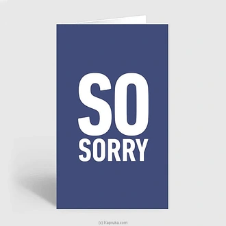 So Sorry Card Buy Greeting Cards Online for specialGifts