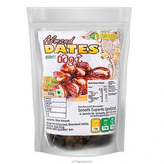 Almond Dates 100g - Specialty Foods  Online for none