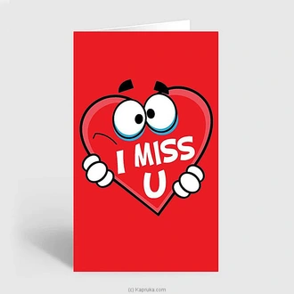 Miss you greeting card Buy Greeting Cards Online for specialGifts