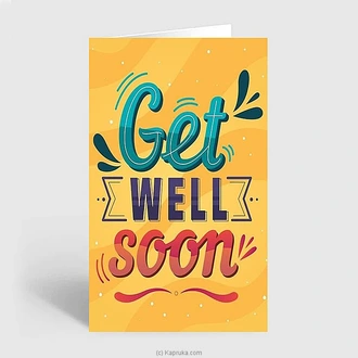 Get well soon greeting card Buy Greeting Cards Online for specialGifts