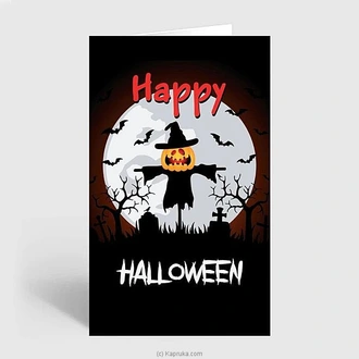 Happy Halloween Greeting Card  Online for none