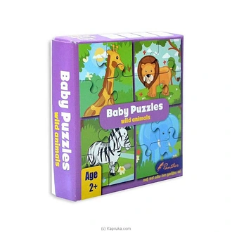 Panther Baby Puzzle Wild Animals 4 Puzzles  Online for none