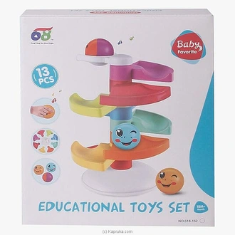 Baby Ball Tower For Toddlers Ball Drop And Roll Swirling Tower  Online for none