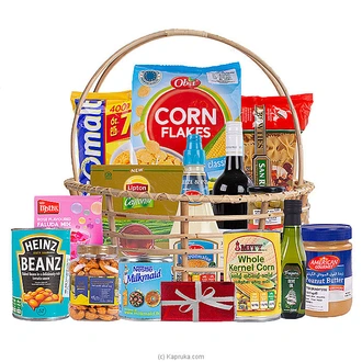 Culinary Luxe Basket Hamper - Top Selling Hampers In Sri Lanka  Online for none