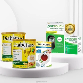 Diabetes Care Essentials Gift Pack -  FREE ONE TOUCH SELECT PLUS SIMPLE STRIPS 25S -  Gift For Amma Buy KAPRUKA Online for specialGifts