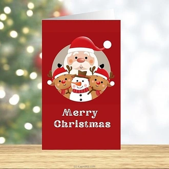 Christmas Greetingnamp;nbsp;card  Online for none
