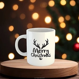 Merry Antlers Christmas Mug  Online for none