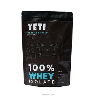 Yeti Whey Protein 100% Isolate  Swiss Cookies  Cream Buy Pharmacy Items Online for specialGifts