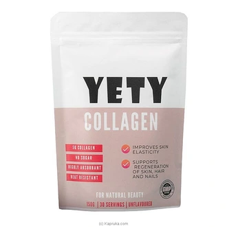 Yeti Pure Collagen (unflavored) Powder 150g For Natural Beauty  Online for none
