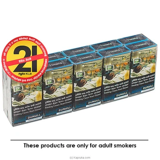 Dunhill Tube 20 Cigarettes Carton - 10 Packs Buy Online Grocery Online for specialGifts