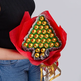 Java X Mas Tree Truffle Bouquet 32 Pcs  Online for none