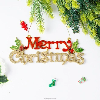 Christmas Banner Festive ``merry Christmas`` Decorations  Online for none