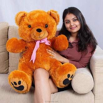 Fluffy Buttons 22 Inches Brown Buy Soft and Push Toys Online for specialGifts
