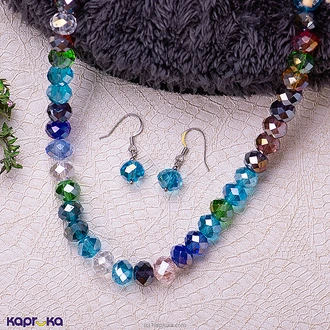 Stone N String Crystal Necklace Set Buy Stone N String Online for specialGifts