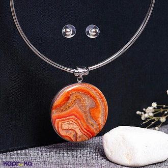 Stone N String Agate Necklace Set Buy Stone N String Online for specialGifts