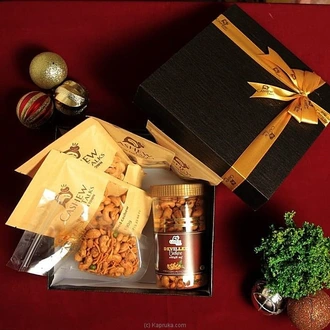 Golden Crunch Nutty Hamper Box - Top Selling Hampers In Sri Lanka  Online for none