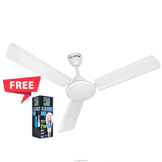 Kelani Ceiling Fan - White (manufactured By Havells) + Free Rech  Online for none