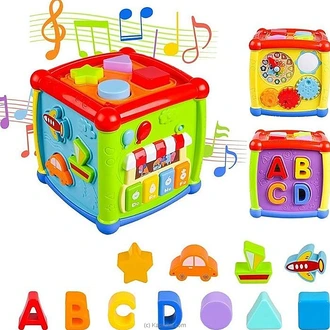 Activity Fancy Cube Educational Musical Toy For Kids Buy baby Online for specialGifts