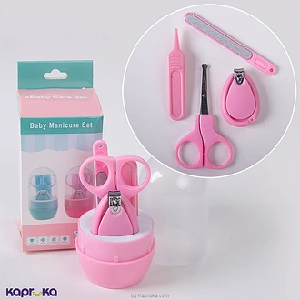 Baby Manicure Set 4 In 1 - Pink  Online for none