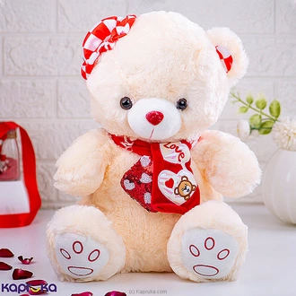 Lovey Dovey Teddy Bear - 16 Inches  Online for none