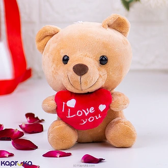 Mini Love Bear With Heart Charm - 7 Inches  Online for none