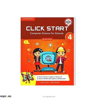 CLICK START 4 COMPUTER SCIENCE FOR SCHOOLS (REVISED EDITION) - M  Online for none