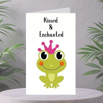 Kissed And Enchanted Greeting Card  Online for none