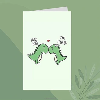 Hug Me Greeting Card  Online for none