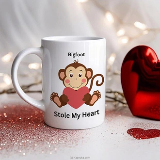 Bigfoot Love Monkey Mug  Online for none
