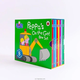Peppa Pig Book Collection : Peppa On The Go - 8 Board Books  Online for none