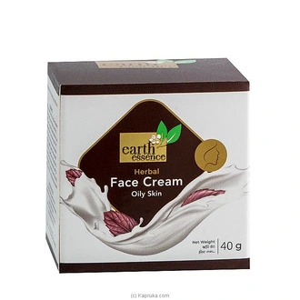 Earth Essence Herbal Face Cream - Oily Skin 40g  Online for none
