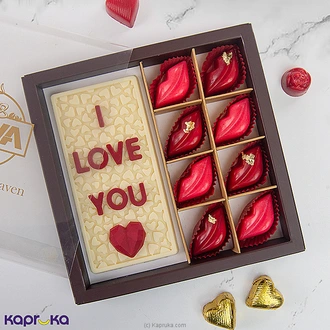 Java I Love You Slab With Caramel Lips 8 Pcs Sleeve Box Buy Java Online for specialGifts