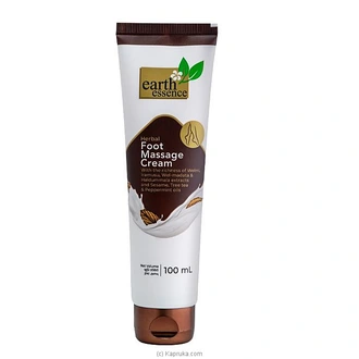 Earth Essence Herbal Foot Massage Cream 100ml  Online for none