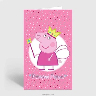 Princess Pepa Greeting Card  Online for none