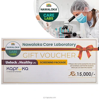 Nawaloka Healthcare Gift Vouchers -rs.15000  Online for none