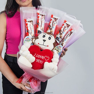 I`m Here For You Chocolate Bouquet For Her Buy valentine Online for specialGifts