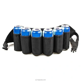 Adhafera Beer Belt, Adjustable 6 Pack Beer Belt Holder  Online for none