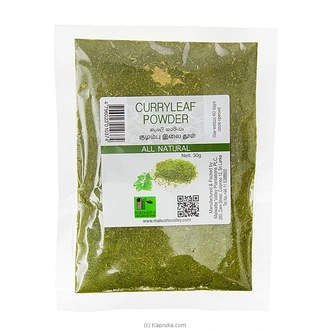 Malwatte Curry Leaf Powder 30g - Spices And Seasoning  Online for none