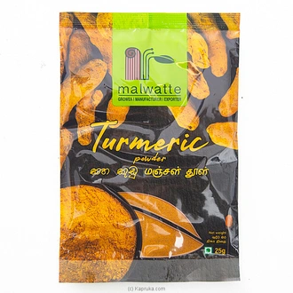 Malwatte Turmeric Powder 25g - Spices And Seasoning  Online for none