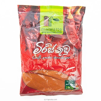 Malwatte Chilli Powder 250g - Spices And Seasoning  Online for none