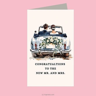 Congratulations to New Mr. And Mrs. Greeting Card Buy Greeting Cards Online for specialGifts