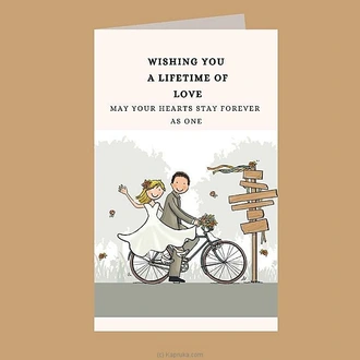 Wishing you a lifetime of love greeting card Buy Greeting Cards Online for specialGifts