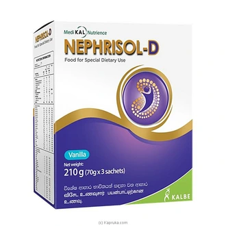 Nephrisol D Vanilla 210g Buy Pharmacy Items Online for specialGifts
