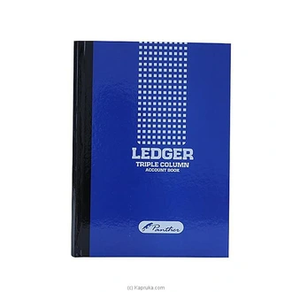 Ledger Book 3 Column 120p Buy childrens Online for specialGifts