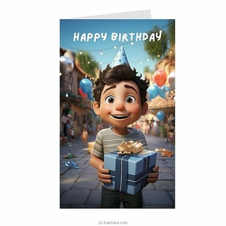 Happy Bday Greeting Card For Kids  Online for none