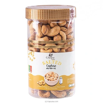 Cashew Talks Salted Cashew 400g Bottle - Snacks And Sweets  Online for none