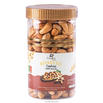 Cashew Talks Roasted Cashew 400g Bottle - Snacks And Sweets  Online for none