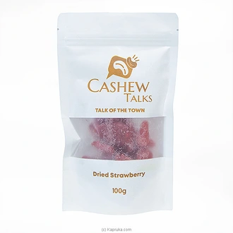 Cashew Talks Dried Strawberries 100g - Snacks And Sweets  Online for none