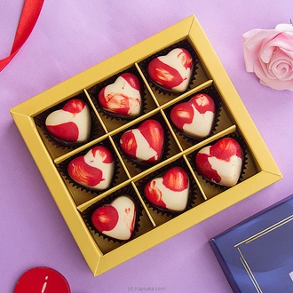 Anods non alcholic Strawberry Heart 9 pieces Assortment Box Buy Anods Cocoa Online for specialGifts